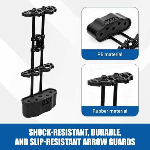 Portable 5 Arrow Quick Release Bow Quiver, Compound Bow Quiver, Professional Archery Accessories for Amateurs Professionals in Saudi Arabia