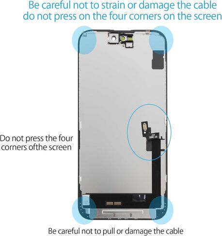 for iPhone 16 Plus InCell LCD Screen Replacement with Proximity Sensor Flex Cable 6.7" Display Assembly Touch Screen Digitizer Repair Kit A3290 A3082 A3289 A3291 in Saudi Arabia