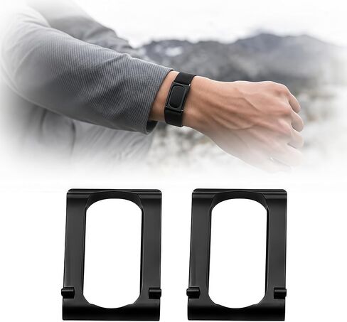 Smart Wristband Tracker Compatible with Fitbit Air and Compatible with Whoop 5.0 Textile Webbing Band Adapter Clip Set for Sports Gear Cross-Link Hardware in Saudi Arabia