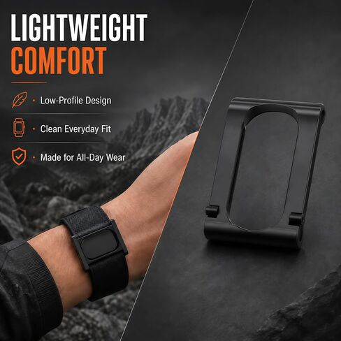 Smart Wristband Tracker Compatible with Fitbit Air and Compatible with Whoop 5.0 Textile Webbing Band Adapter Clip Set for Sports Gear Cross-Link Hardware in Saudi Arabia