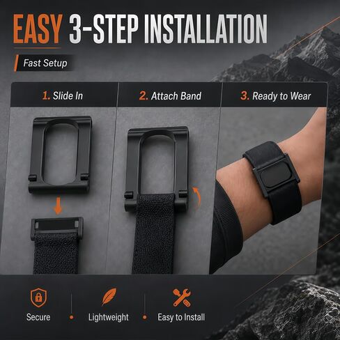 Smart Wristband Tracker Compatible with Fitbit Air and Compatible with Whoop 5.0 Textile Webbing Band Adapter Clip Set for Sports Gear Cross-Link Hardware in Saudi Arabia