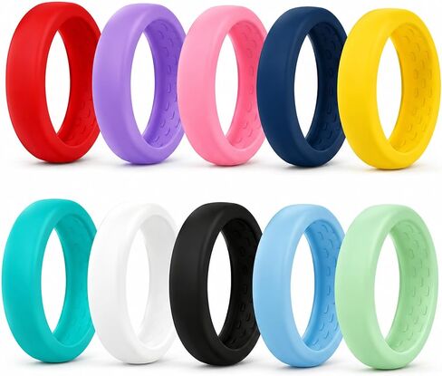 10PCS Ring Cover Compatible with Oura Ring 5 (10 Color/S 7,8) in Saudi Arabia