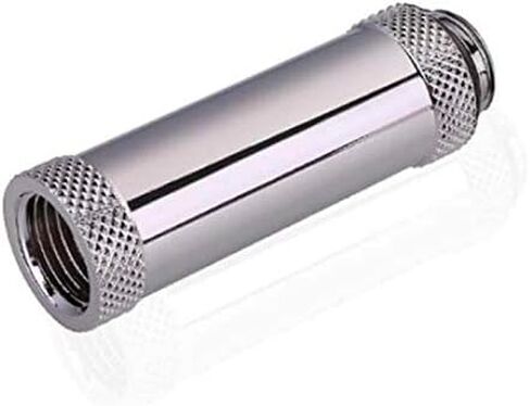 Bykski G 1/4in. Male/Female Extension Coupler - 50mm (B-EXJ-50) - Black in Saudi Arabia
