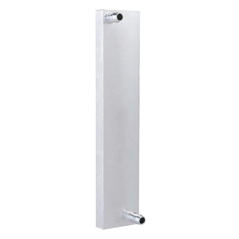 Aluminum Water Cooling Block, High Performance Liquid Cooler Heat Sink System for Computer CPU and Industrial Inverter Drive Silver 40x200mm in Saudi Arabia