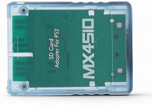Zunate PS2 MX4SIO SIO2SD Reader Adapter, Hand Made Stable Replacement MX4SIO TF Adapter for PS2(Blue) in Saudi Arabia