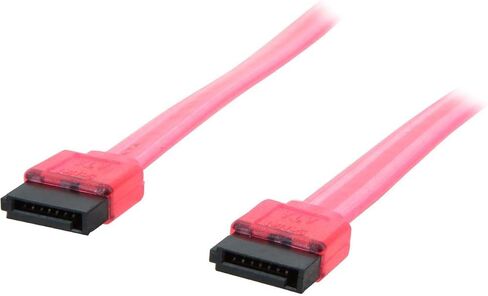 Kaybles 18 inch SATA Cable - UV Red, SATA-LLL (6.0 Gbit/s) - SATA3-1.5FT-RD in Kuwait