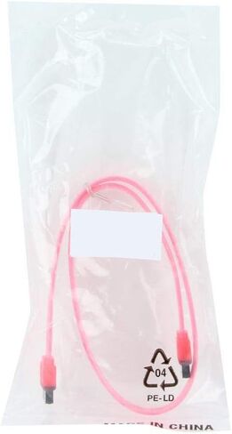 Kaybles 18 inch SATA Cable - UV Red, SATA-LLL (6.0 Gbit/s) - SATA3-1.5FT-RD in Kuwait
