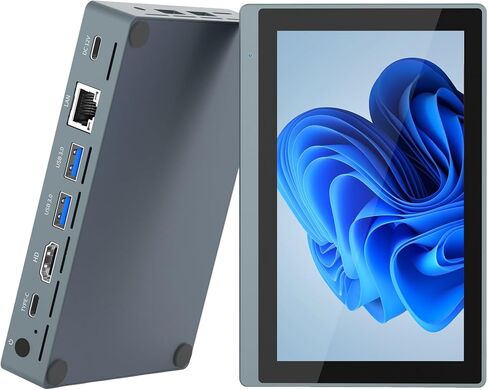 Mini PC ، 12th Gen Alder Lake- N100 Firewall Micro Appliance ، 16GB RAM 256GB EMMC ، سطح المكتب المصغرة بدون مروحة مع LAN 2.5G Ethernet دعم مزدوج عرض 4K 60Hz in Kuwait