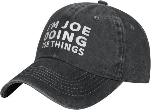 I'm Joe Doing Joe Things Hat Baseball Cap Dad Hat Adjustable Classic Cotton Hat for Men Women in Kuwait