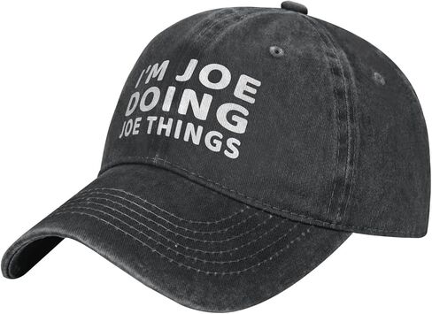 I'm Joe Doing Joe Things Hat Baseball Cap Dad Hat Adjustable Classic Cotton Hat for Men Women in Kuwait