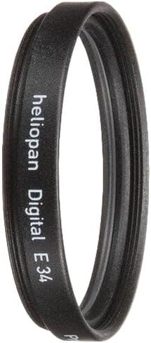 Heliopan 34mm Clear Protection Filter, Anti-Reflection Coating, Brass Ring (703499) in Saudi Arabia