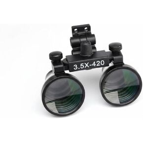 SM SunniMix Headset Binocular Head Loupe Headband Visor Glasses Painting Loupe Professional Grade Optics and Large Field Comfortable Fit for Long Suitable for, 3.5X Lens Set in Saudi Arabia