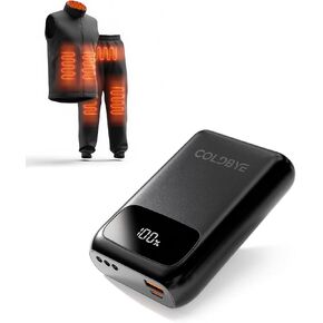 ColdBye PD 30W 7.4V Battery Pack for Heated Vest Built-in 3 DC Size Adapter in Saudi Arabia