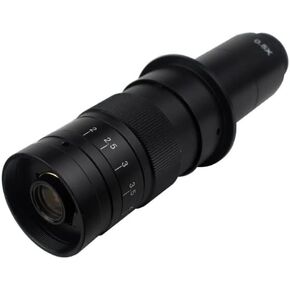 Adjustable 180X 120X 300X 200X 130X Zoom C Mount Lens 0.7X to 4.5X Magnification 25mm HDMI USB for Industrial Video Microscope Camera (Color : WD 90X) in Kuwait