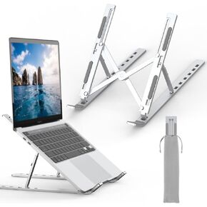 GRIFEMA Laptop Stand for Desk, Aluminum Laptop Riser 7-Angle Adjustable in Kuwait