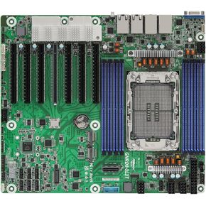 ASRock Rack Server Motherboard EC262D4U2-2L2Q/E810 Micro-ATX Single Socket V1 (LGA 1700) Intel Xeon E-2400 Series C262 Dual SFP28(25GbE) in Saudi Arabia