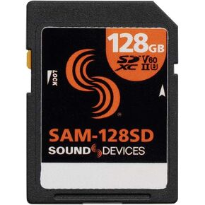 Sound Devices SAM-128SD (128GB SD Card) in Saudi Arabia