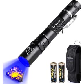 365nm Black Light UV Flashlight, UV Light Flashlight with Filter Lens in Kuwait