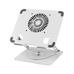 Fan Equipped Adjustable Height Rotation Type Notebook Cooler in Saudi Arabia