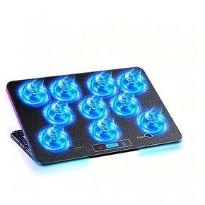 E Sports RGB Coolant-Enhancing Cool Stylish Lighting Laptop Cooler in Saudi Arabia