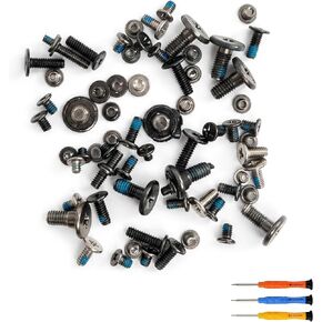 Full Screw Set Replacement for iPad 9 9th Gen 10.2 Inch 2021 - Complete Internal Screws Repair Kit with 3 Professional Screwdrivers - Compatible with Model A2602 A2604 A2603 A2605 in Saudi Arabia