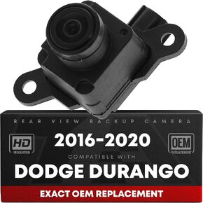 Rear View Backup Camera, Reverse Park Assist - Compatible with 2016-2020 Dodge Durango - OEM 68367610AB, CH1960107 in Saudi Arabia