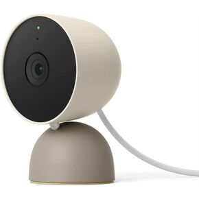 Google Nest Security Cam (Wired) - 2nd Generation - Linen, 1080p, Motion Only (Renewed) in Kuwait