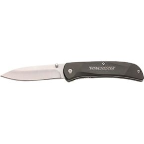 Winchester Knives Aluminum Folder Black Knife for Hunting, Hiking, and Camping. Pocket Clip Included. in Kuwait
