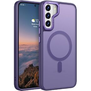 Rayboen for Matte Galaxy S22+ Plus Magnetic Case, Green in Kuwait