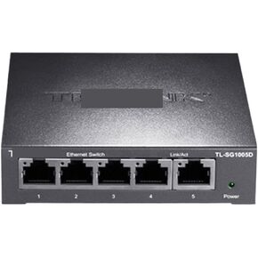5 Port Gigabit Ethernet Switch 1000BASE-T Network Switcher Plug and Play Networking Hub Internet Splitter TL-SG1005D(US Adapter) in Saudi Arabia