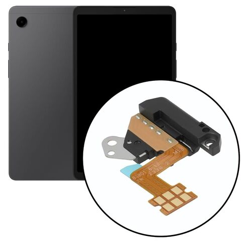 Headphone Jack Flex Cable with Bracket Compatible with Samsung Galaxy Tab A9 Plus SM-X210 in Saudi Arabia