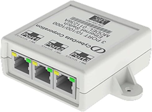 CyberData 3-Port Gigabit Ethernet Switch in Kuwait