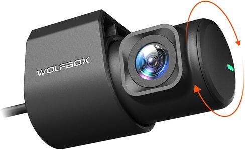WOLFBOX X3 Original Rear Camera Comes with a 20ft Original Cable, 1080P 30FPS Rotatable Rearview Camera. in Kuwait