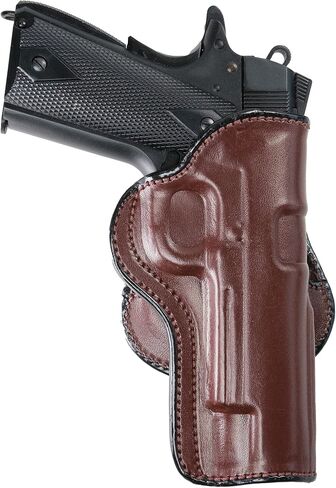 Maxx Carry for Leather Paddle OWB Gun Holster Fits Taurus 1911 Full Size 5 inch Barrel | Colt 1911 | Kimber 1911 | Ruger SR1911 Standard and Other 5 inch 1911 Pistols in Kuwait