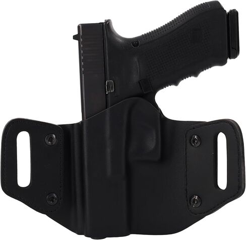 Outlaw Holsters Leather Belt Loops, Pair, For 1.75" Belts. Includes hardware. in Kuwait