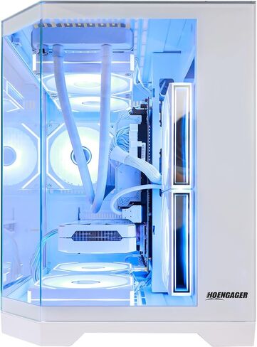 Ocean of Stars AI-Optimized Gaming PC - RTX 5070 12GB - AMD Ryzen 7 7800X3D, 32GB DDR5 RAM, 1TB PCIe + 2TB SATA SSD, Software ARGB Control, 850W PSU,Windows 11- Desktop Computer in Saudi Arabia