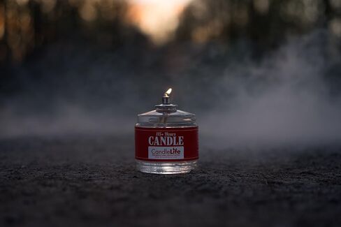 Candlelife Emergency Survival Candle (Set of 4) - 115 Hours Long Lasting Burning Time - Great Source of Light for Blackout, Camping, Fishing and Hunting - Smoke & Odor-Free | Clear Mist in Saudi Arabia