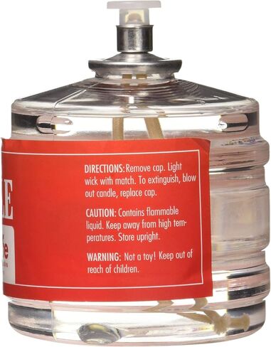 Candlelife Emergency Survival Candle (Set of 4) - 115 Hours Long Lasting Burning Time - Great Source of Light for Blackout, Camping, Fishing and Hunting - Smoke & Odor-Free | Clear Mist in Saudi Arabia