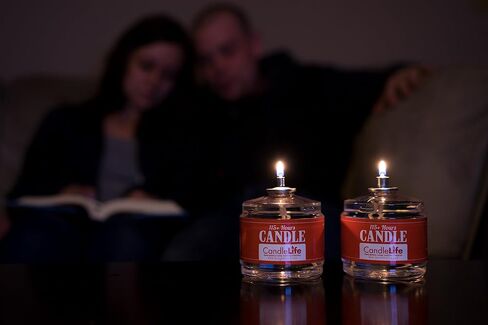 Candlelife Emergency Survival Candle (Set of 4) - 115 Hours Long Lasting Burning Time - Great Source of Light for Blackout, Camping, Fishing and Hunting - Smoke & Odor-Free | Clear Mist in Saudi Arabia