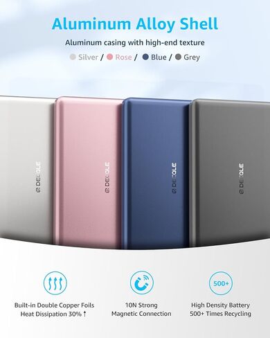 “Air" Power Bank for MagSafe 5000mAh Ultra Slim Battery Charger Case in Saudi Arabia