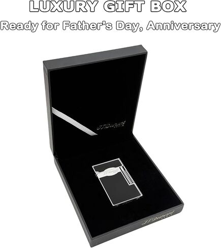 Classic Black Lacquer Brass Lighter with Iconic “Ping" Sound in Kuwait