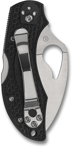 Spyderco Byrd Harrier 2 Lightweight Wharncliffe Folding Pocket Knife with 3.3" 8Cr13MoV Steel Blade and FRN Handle - EDC Knife for Men and Women, Perfect for Hunting - SpyderEdge - BY01SBKWC2 in Saudi Arabia