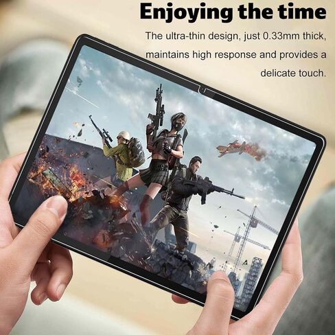 عبوة واحدة من واقي الشاشة لجهاز T-Mobile Revvl Tab 2 Tablet، واقي شاشة الكمبيوتر اللوحي من الزجاج المقسى، طبقة حماية شفافة عالية الدقة 9 صلابة مضادة للخدش وخالية من الفقاعات in Kuwait