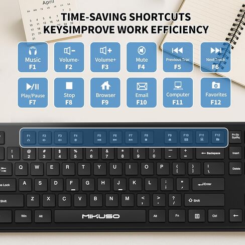 Fade-Proof Letter Wired Keyboard USB Office Keyboard,Not Fade Letter in Kuwait