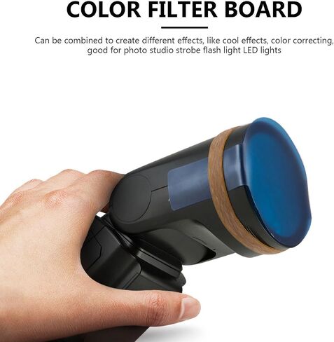 20pcs Camera Lighting Color Filter Plate for Flash, PVC Correction in Kuwait