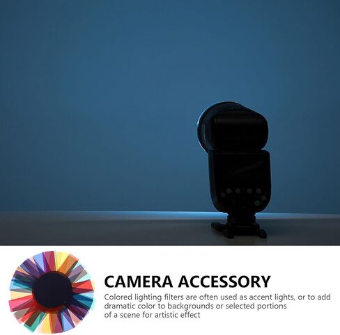 20pcs Camera Color Filter Board PVC Lighting Correction Filters in Kuwait
