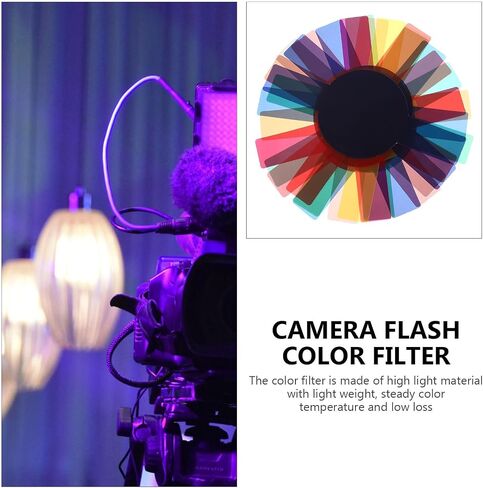 20pcs Camera Color Filter Board PVC Lighting Correction Filters in Kuwait