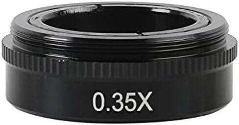 0.75X 0.5X 2.0X 0.35X 1X Barlow Auxiliary Objective Glass Lens For 200X 180X 300X C MOUNT Lens Industry Video Microscope Camera (Color : 1.5X) in Kuwait