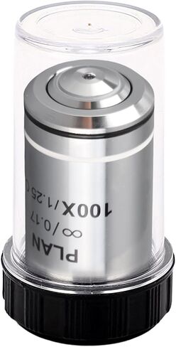 Lens Exquisite Craft 100X Microscope Lens for Professional Biological Microscopes in Kuwait