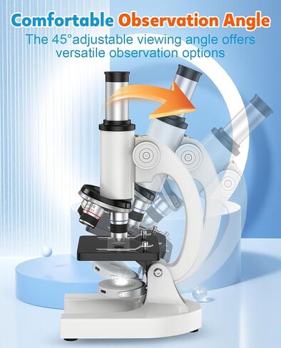 2000X Microscope for Kids Adults Beginner: Compound Monocular Microscope in Saudi Arabia
